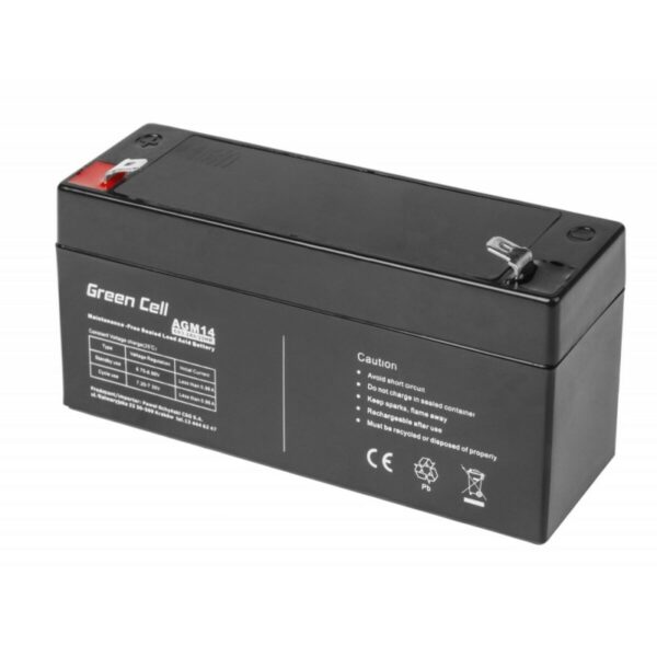 Bateria do Zasilacz awaryjny UPS Green Cell AGM14 6 V - obrazek 2