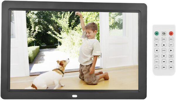 Cyfrowa ramka VBESTLIFE 12" YS03187-07, HD LED, zegar, MP4/AVI