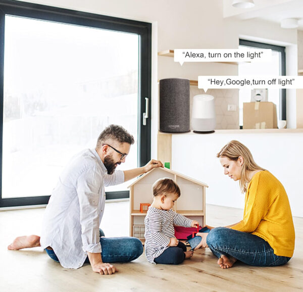 Włącznik Wi-Fi Yueyang W-SEC01 10A/2300W, sterowanie aplikacją, 8 szt. - obrazek 6