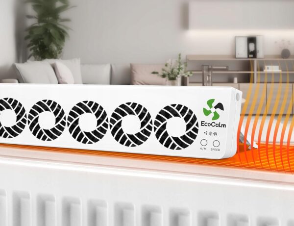 Wentylatory grzewcze EcoCalm Fan Booster 2.0 z czujnikiem ciepła, 2 szt. - obrazek 3