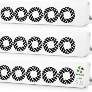 Wentylator EcoCalm Smart 39 dB 2,3E+2 V biały cichy wentylator z trybem snu i inteligentnym sterowaniem do sypialni