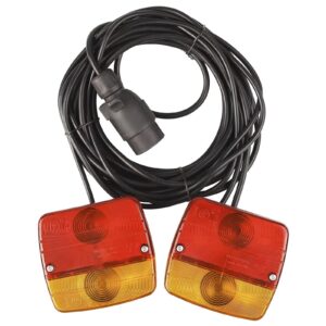 Komplet świateł tylnych CarBeam T12V 7 PIN kabel 7+2m 5 trybów pracy