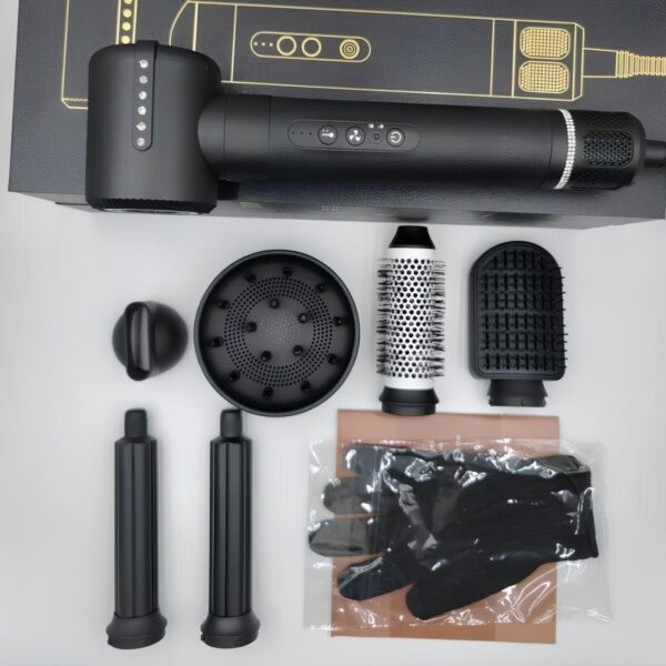 Wielofunkcyjny styler RESTEQ 7 w 1, moc 1400 W, kolor czarny - obrazek 9