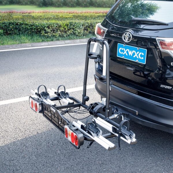 Bagażnik samochodowy na rowery CXWXC, obciążenie 60 kg uchwyt rowerowy na hak - obrazek 6
