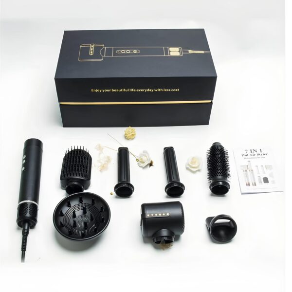 Wielofunkcyjny styler RESTEQ 7 w 1, moc 1400 W, kolor czarny - obrazek 10