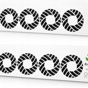 Wentylatory grzewcze EcoCalm Fan Booster 2.0 z czujnikiem ciepła, 2 szt.