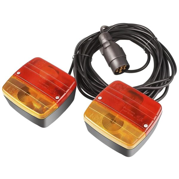 Komplet świateł tylnych CarBeam T12V 7 PIN kabel 7+2m 5 trybów pracy - obrazek 2