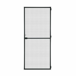 Zasłona Przeciw Owadom Schellenberg Drzwi Z ramą Włókno szklane Czarny Aluminium (100 x 210 cm)