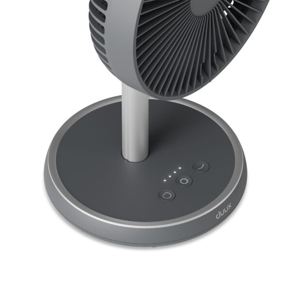 Wentylator Duux Rize Flex | Podłogowy | Szary | 21 cm | 4 prędkości - obrazek 6