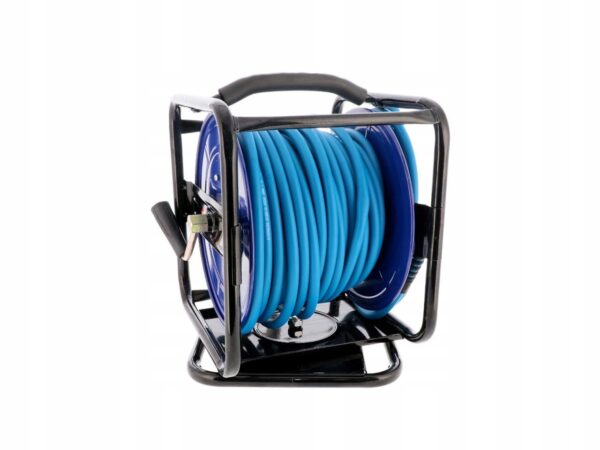 WĄŻ PNEUMATYCZNY NA BĘBNIE 15 BAR HYBRYDOWY ZWIJADŁO 30M 12X8MM AIRPRESS - obrazek 5