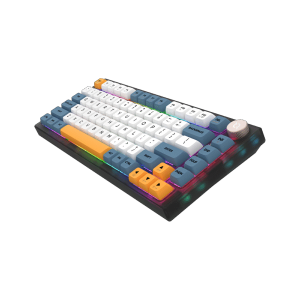 AQIRYS Klawiatura mechaniczna 75%/82 klawiszy Dual Mode: Wirelles&BT+Wired LIBERTAS black - obrazek 6