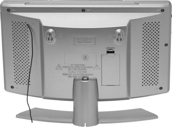 Mikro wieża Denver MC-5220 Odtwarzacz CD, Radio FM, Srebrny - obrazek 5