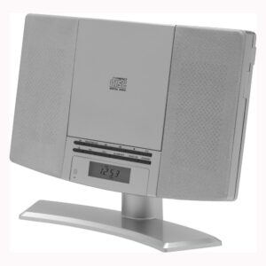 Mikro wieża Denver MC-5220 Odtwarzacz CD, Radio FM, Srebrny