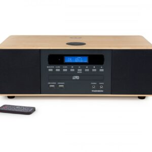 Mikro wieża Thomson MIC202IBT z Bluetooth i ładowarką indukcyjną do telefonu radio FM z RDS odtwarza CD/MP3