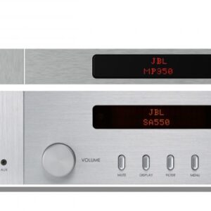 JBL SA550 Classic wzmacniacz stereo + JBL MP350 Classic odtwarzacz sieciowy - wysokiej jakości zestaw stereo