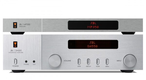 JBL SA550 Classic wzmacniacz stereo + JBL MP350 Classic odtwarzacz sieciowy - wysokiej jakości zestaw stereo
