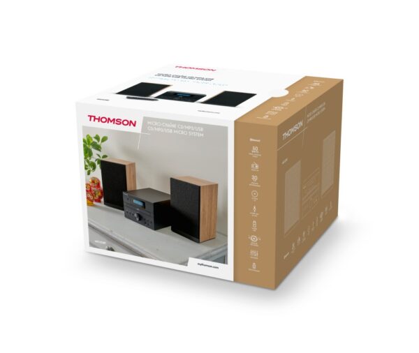 Thomson MIC123BT - mikrowieża z Bluetooth, CD, USB, FM - obrazek 6