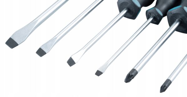 Zestaw wkrętaków 6 elementów SL 4 sztuki + PZ 2 sztuki MAKITA - obrazek 4