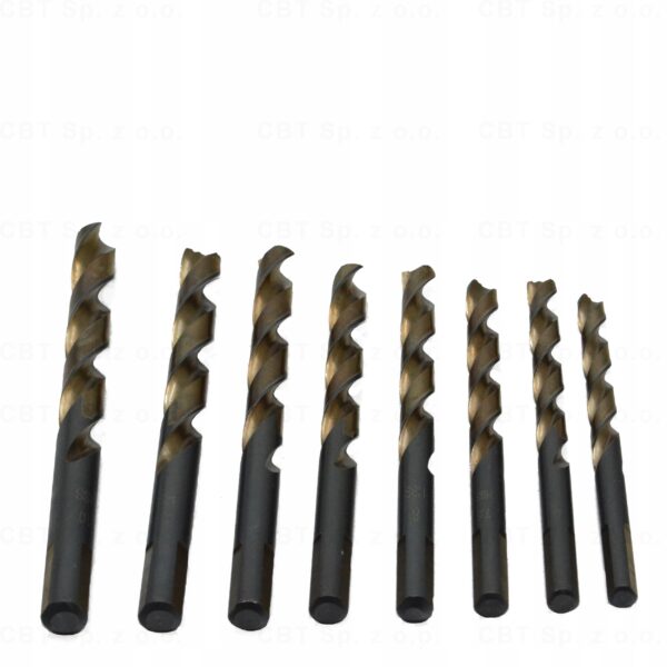 Zestaw wierteł do metalu HSS M-Force 1-10 mm, 19 sztuk, D-67583 MAKITA - obrazek 3