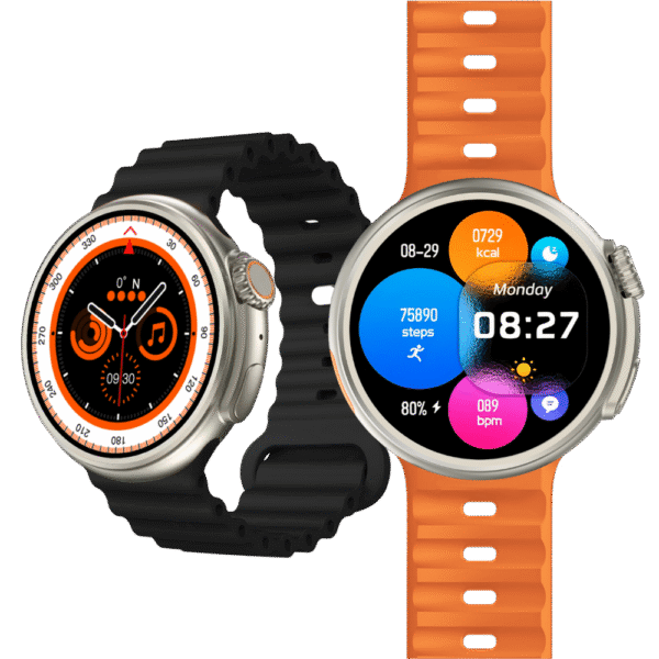 YAXO Smartwatch OXNARD Titanium Black - obrazek 2