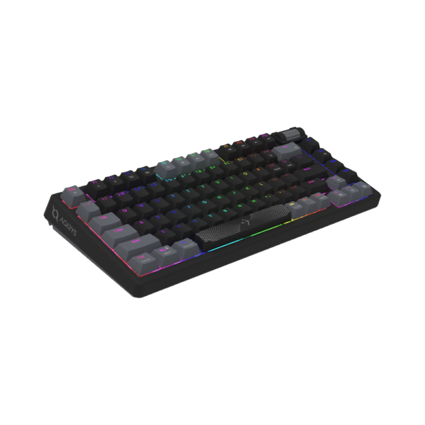 AQIRYS Klawiatura mechaniczna 75%/81 klawiszy przewodowa ADARA MINI LE black/grey - obrazek 9