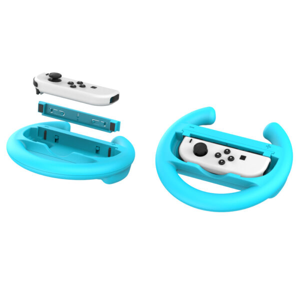 YAXO Uchwyt do Joy-Con WHEELS SET do NS/NS2 Inferno Orange&Hydro Blue - obrazek 8