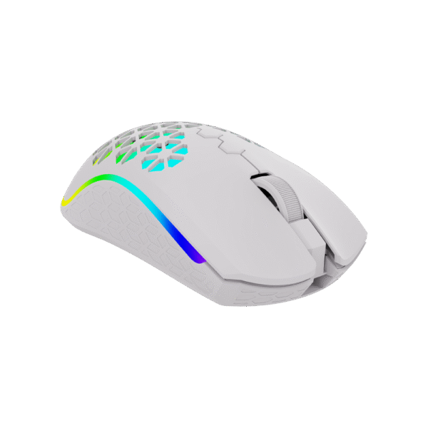 AQIRYS Myszka Dual Mode: Wirelles+Wired POLARIS white - obrazek 5