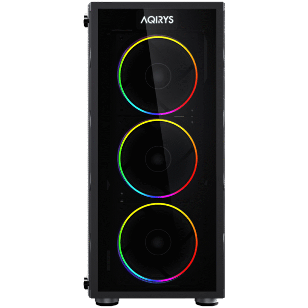 AQIRYS Obudowa do komputera ANTARES ARGB black - obrazek 2