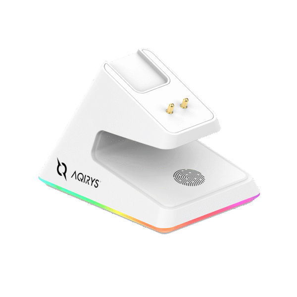 AQIRYS Myszka Dual Mode: Wirelles+Wired ZEPHYR white - obrazek 11