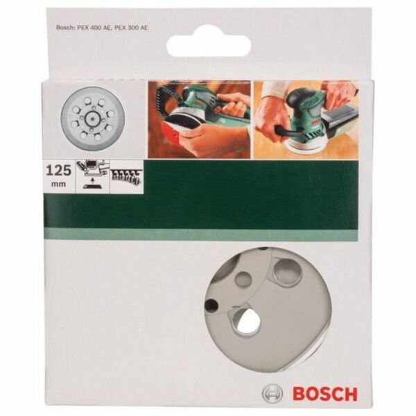 Sanding plate BOSCH 2609256B62 125 mm - obrazek 3