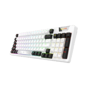 AQIRYS Klawiatura mechaniczna 96%/95 klawiszy przewodowa ADARA white/black
