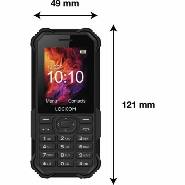 Telefon komórkowy Logicom XTREM 40 Czarny 2,4" - obrazek 4