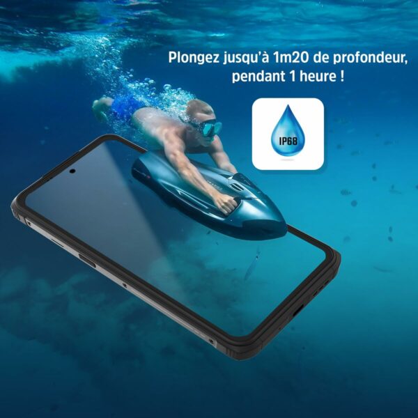 Telefon komórkowy dla seniorów Energizer H67GEU Octa Core 4 GB RAM 128 GB Czarny 6,78" - obrazek 5