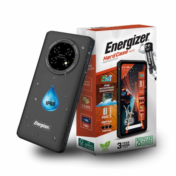 Telefon komórkowy dla seniorów Energizer H67GEU Octa Core 4 GB RAM 128 GB Czarny 6,78" - obrazek 8