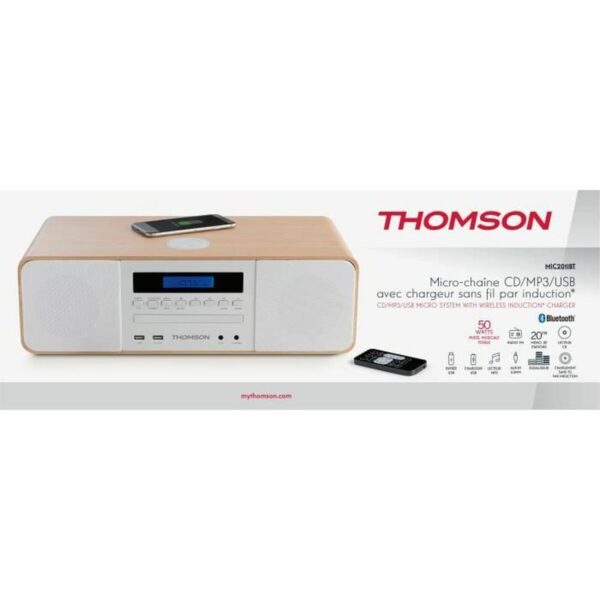 Miniwieża Hi-fi Thomson MIC201IBT - obrazek 4