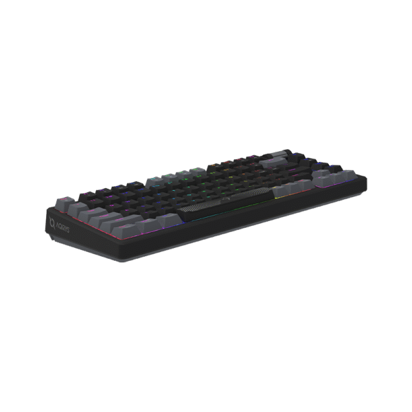 AQIRYS Klawiatura mechaniczna 75%/81 klawiszy przewodowa ADARA MINI LE black/grey - obrazek 7