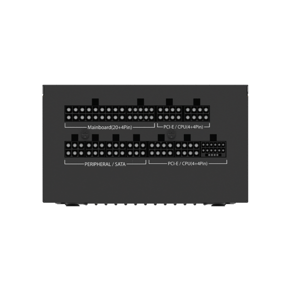 AQIRYS Zasilacz ATX / 80 Plus Gold Certified MAGNETAR 850W PCIe 5.0 8YW black - obrazek 4