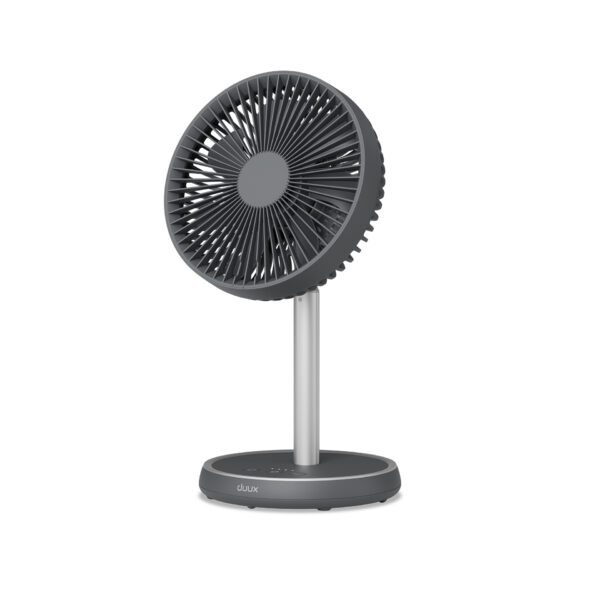 Wentylator Duux Rize Flex | Podłogowy | Szary | 21 cm | 4 prędkości - obrazek 2