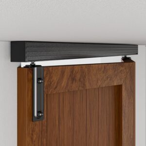Zestaw okuć do drzwi składanych 102cm/3,3ft BONIKLUBA P33SZB-CF czarny