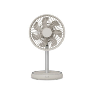 Wentylator Podłogowy Duux Rize Flex, Greige, 21 cm, 4 Prędkości, Oscylacja