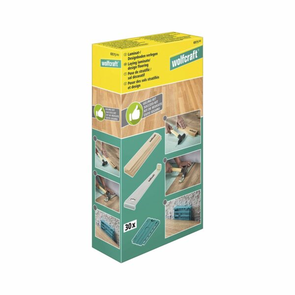 Zestaw do montażu paneli laminowanych i designowych Wolfcraft 6975000 - obrazek 5