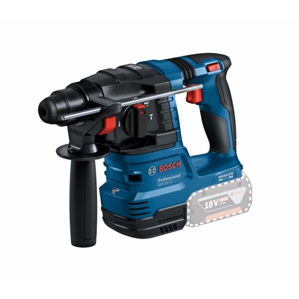 Zestaw wiertło i akcesoria BOSCH GSR 18V-55 + GWS 18V-7 + GBH 18V-22 - obrazek 3