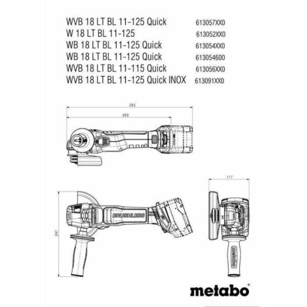 Zestaw wiertło i akcesoria Metabo 685208650 18 V - obrazek 5