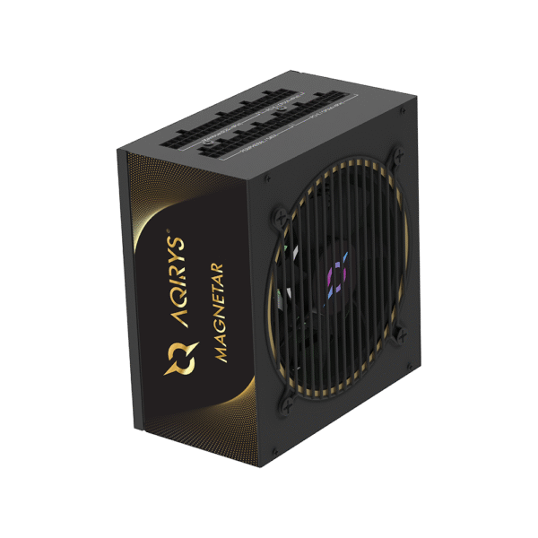 AQIRYS Zasilacz ATX / 80 Plus Gold Certified MAGNETAR 750W PCIe 5.0 8YW black - obrazek 2