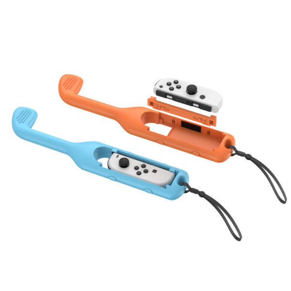 YAXO Uchwyt do Joy-Con GOLF SET do NS/NS2 Inferno Orange&Hydro Blue - obrazek 5