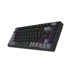 AQIRYS Klawiatura mechaniczna 75%/81 klawiszy przewodowa ADARA MINI black/grey