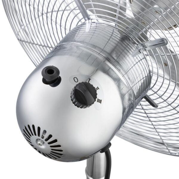 Wentylator podłogowy Tristar VE-5804, biały, 40 cm, 3 prędkości, oscylacyjny - obrazek 2