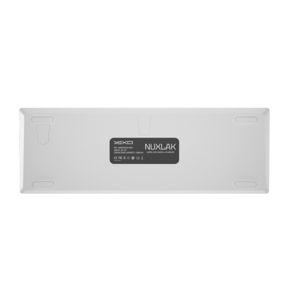 YAXO Klawiatura mechaniczna 61 klawiszy NUXLAK Outemu RS Alpine White - obrazek 5