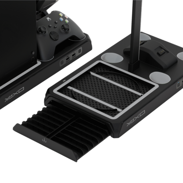 YAXO Podstawka chłodząca i ładująca XENO FROST do XBOX Series X/S Techno Black - obrazek 6