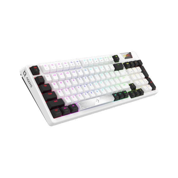 AQIRYS Klawiatura mechaniczna 96%/95 klawiszy przewodowa ADARA white/black - obrazek 5
